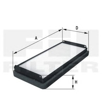 FIL FILTER hc70282 -  Фильтр воздуха в салоне